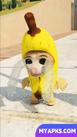 Série Banana - Meme do gato