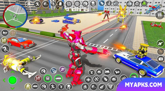 Jogo Dragon Robot Car