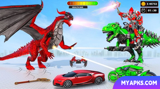 Jogo Dragon Robot Car