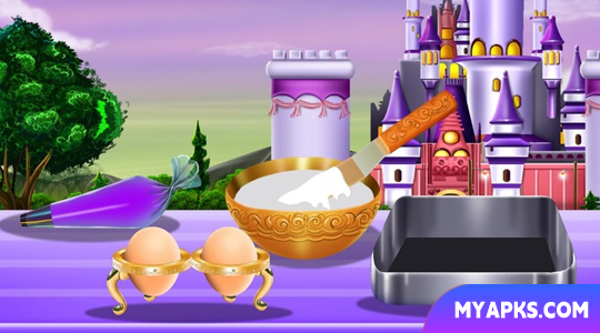 Culinária de bolos de princesas