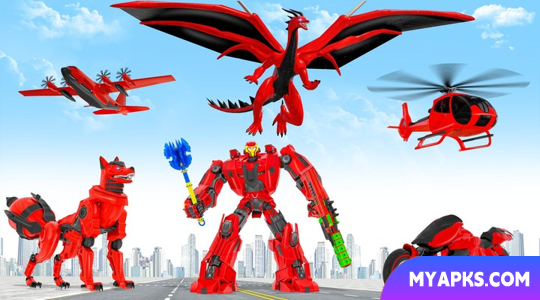 Fox Robot Makeover Bike Game