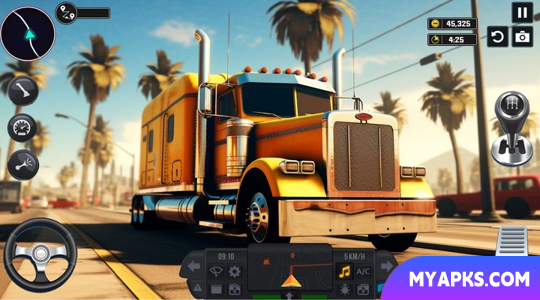Euro Truck Driving Truck Games