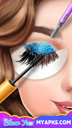Arte dos olhos: Jogos de maquiagem de moda