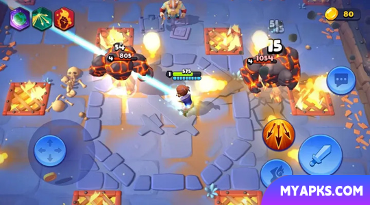 Loot Heroes: RPG cooperativo de fantasia