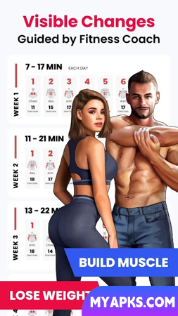 Instrutor de condicionamento físico - exercícios em casa