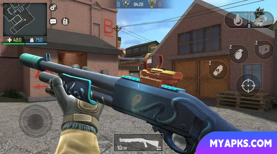 Modern Ops - Jogo de tiro em primeira pessoa on-line