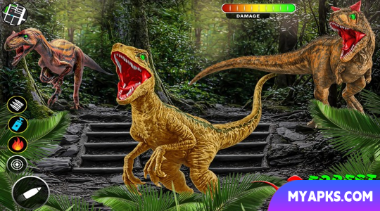 Caça selvagem: Jogos de Caça ao Dino