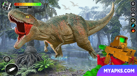 Caça selvagem: Jogos de Caça ao Dino