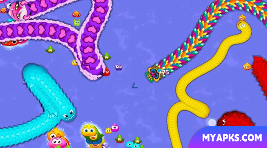 Worms Hunting - Snake Game Zone .iO