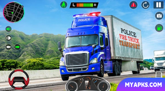 Police Transport Truck Jogo