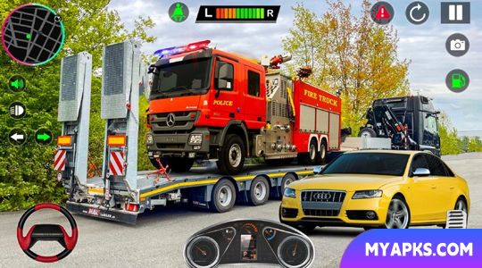 Police Transport Truck Jogo