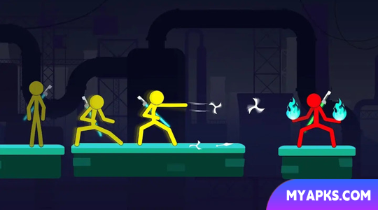 Super Stickman Fighting Battle