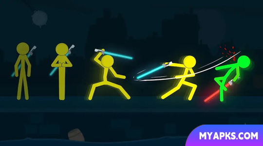 Super Stickman Fighting Battle
