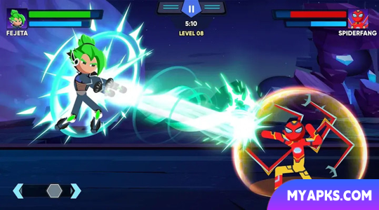Super Stickman Fighting Battle