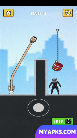 Batalha de nível do homem do banheiro