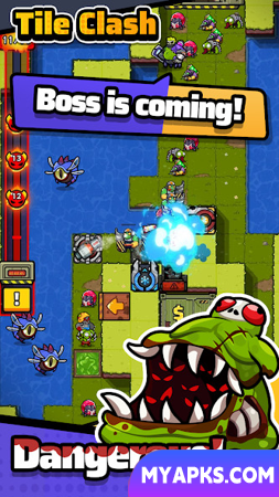 Tile Clash TD:Trap Defense