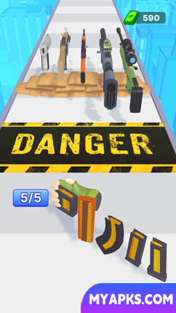 Bullet Run Rush: Bullet Shoot