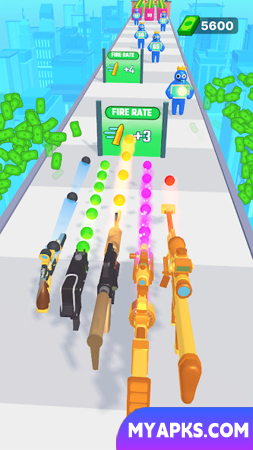 Bullet Run Rush: Bullet Shoot