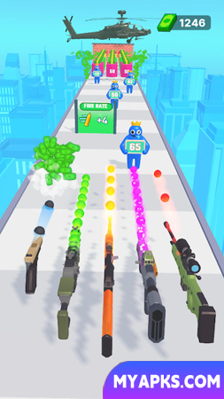 Bullet Run Rush: Bullet Shoot