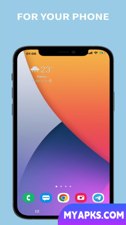 iCenter iOS 15: X - Barra de status