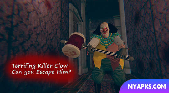 Palhaços. Escape from the horror game