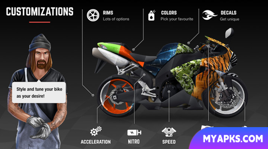 Racing Fever: Motocicleta