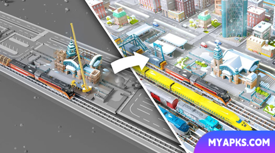 Train Station 2 Jogo de simulação de estratégia e magnata das ferrovias