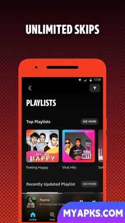 Amazon Music: Descobrir músicas