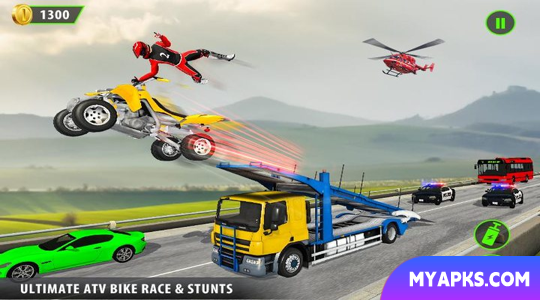 ATV Bike Stunt Game: Corrida de bicicleta