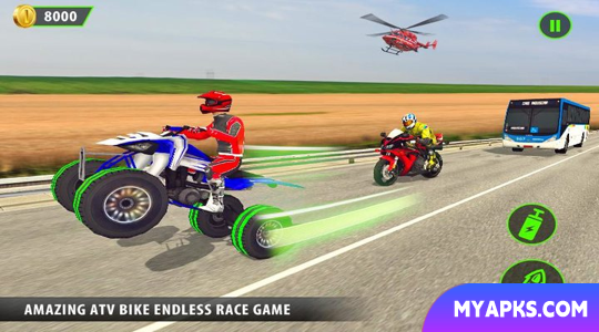 ATV Bike Stunt Game: Corrida de bicicleta