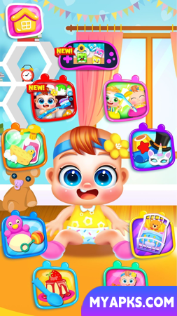 My Baby Care Jogos para recém-nascidos