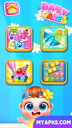 My Baby Care Jogos para recém-nascidos