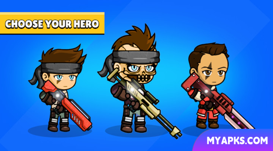 Alien Hunter: Jogo de tiro em 2D