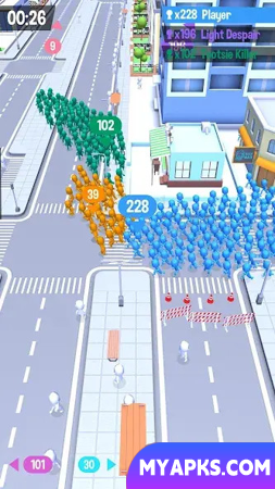 Cidade lotada!