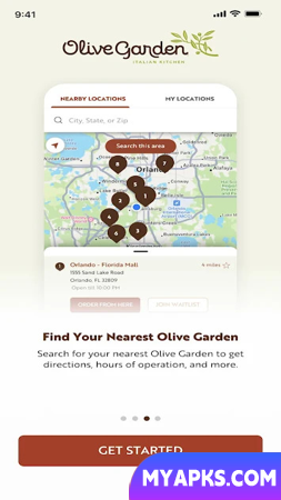 Cozinha Italiana Olive Garden