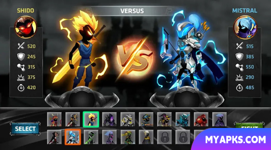 Stickman Legends: Shadow Wars - Jogo de luta