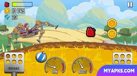 Corrida de subida de montanha