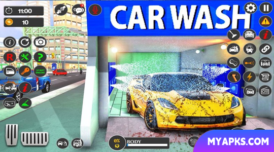 Jogos de lavagem de carros: Jogos de carros 3D