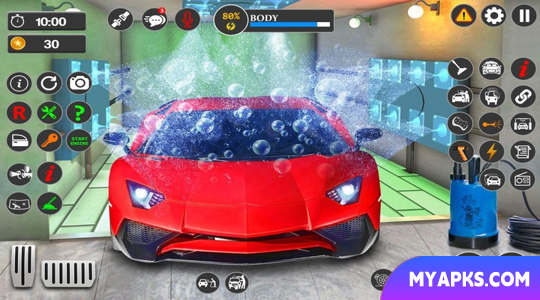 Jogos de lavagem de carros: Jogos de carros 3D