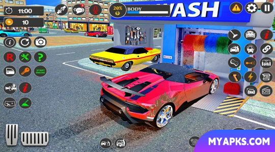 Jogos de lavagem de carros: Jogos de carros 3D