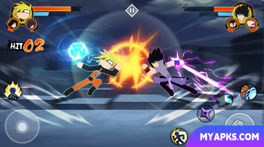 Stickman Ninja - Arena de Batalha 3v3