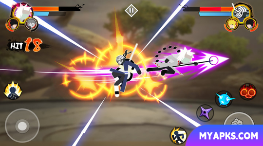 Stickman Ninja - Arena de Batalha 3v3