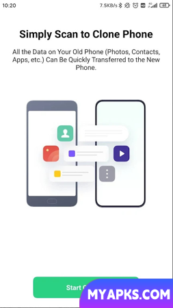Mudança de celular