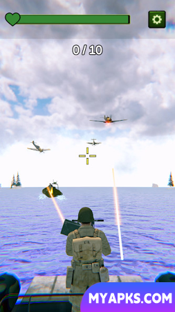 Boat Defense: Navio de guerra de tiro