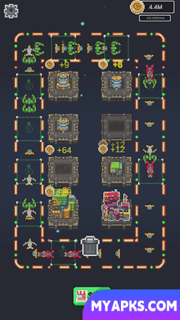 Merge Colony : Space Tycoon