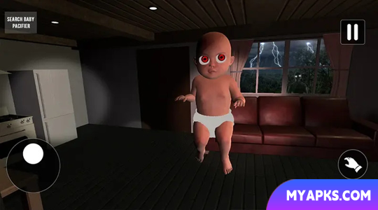 Bebê assustador em casa assombrada