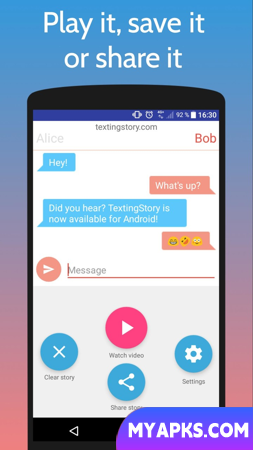 TextingStory Criador de histórias de bate-papo