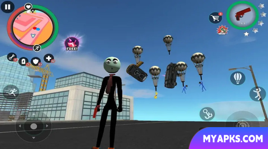 Stickman Rope Hero 2