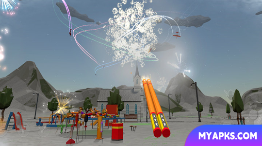 Jogo de fogos de artifício