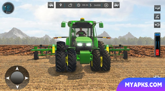 Jogo de condução de tratores: Farm Sim